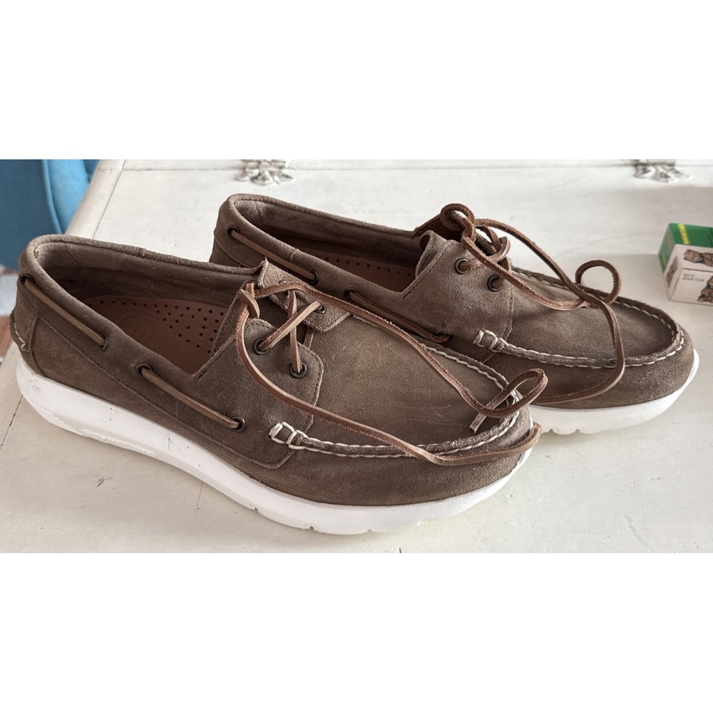 Thursday Boot Co. Mens Size 9 1/2 Everyday Leather Boat Shoes Top-Sider EUC - Picture 4 of 7